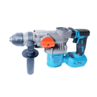 21v Brushless Rechargeable Electric Hammer 500W Impact Drill Lithium Multi-Function Cordless Drill Electric Pick Power Tool