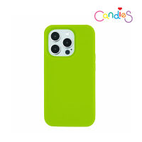 【Candies】iPhone 15 Pro Max 適用6.7吋 Simple系列素面殼手機殼(綠)