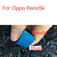 10pcs NEW Sim Tray Holder For OPPO Reno5k Reno5 k Reno 5k SIM Card Tray Slot Holder Adapter Socket Repair Parts
