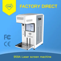 TBK-958A 6W/20W Automatic LCD Back Glass Cover Laser Separate Machine For IPhone X 11 12 13 14 Engraving LOGO Marking Machine