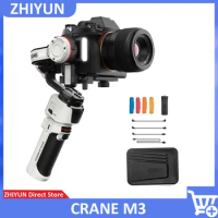 ZHIYUN CRANE M3 3-Axis Handheld Camera Gimbal Stabilizer Compatible with Sony A7S3 Canon M5II EOS 200D Fuji X-T4 Nikon Z fc