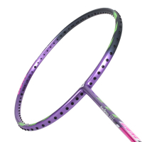 VICTOR 神速穿線拍-羽毛球 球拍 訓練 勝利 ARS-10L-J-6U 紫灰綠粉白