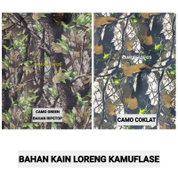 bahan Kain camo. bahan camo Catton katun import Ripstop twill