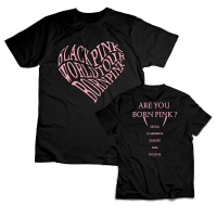Jennie/LISA/Rose/jisoo/kpop Blink World Tour เสื้อยืดพิมพ์ลายสำหรับผู้หญิงผู้ชาย unqztlphomvy