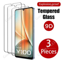 3PCS For Vivo T2 4G 5G V27e V29e Y02A Y02t Y100 Y100A Y11 2023 Y17s Y200 Y27 Y27s Y36 Y55s Screen Protective Tempered Glass Film