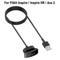 USB Charger For Fitbit Inspire Inspire HR Inspire 2 3 Ace 2 3 Smartwatch Replaceable Fast Charging Cable Power Adapter