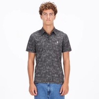VOLCOM MPL ROWLAND SHORT SLEEVE POLO Black M