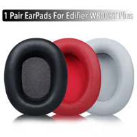 Replacement Earpads For Edifier W800BT Plus Headphone Ear Pads Cushion Soft Protein Leather Memory Foam Sponge Earphone Sleeve
