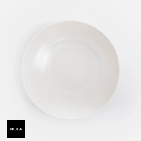 【HOLA】查莉強化瓷湯盤20cm 萬象白