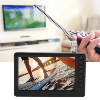 TV Portable 5 Inch HD — Nonton Digital DVB-T2 Tanpa Internet! Cocok Mobil, Camping, Emergency
