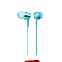 SONY 索尼 MDR-EX155AP 藍色 線控 Android IOS 適用 入耳式 耳機 | 金曲音響