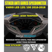 stiker pelindung anti gores spedometer vario led 125/150 tahun 2016-2018 Car Sporty