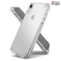 Ringke iPhone XR 6.1吋 Fusion 透明背蓋防撞手機殼(Rearth 軍規防摔 透明殼)