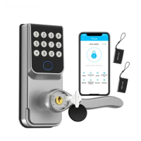 Keyless Entry Door Lock, Digital Smart Door Lock Fingerprint Door Lock, Biometric Door Lock, Passcode Door Lock