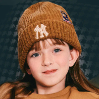 【MLB】童裝 毛帽 童帽 Mega Bear系列 紐約洋基隊(7ABNC0136-50SAS)