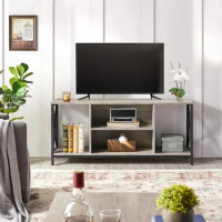Stand For TV Console Table With Storage Shelves Cabinet, Modern Style TV Cabinet For Flat Screens
