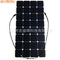 💡新款熱賣💡sunpower高效半柔性太陽能板半柔性太陽能發電板100W太陽能板