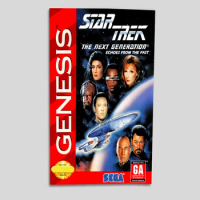 Star trek USA MD Game Manual For Sega 16 bit Mega Drive Genesis Consoles