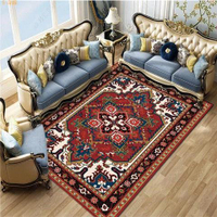 地毯地墊北歐民族風地毯進門地墊床邊地毯多色可選客廳茶幾美式復古家用毯摩洛哥臥室地墊