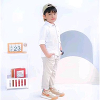 Celana chinos anak UNOKIDS || Celana panjang anak || Chinos UNKD || chinos anak 12-13Y cream