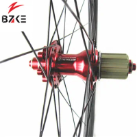 BZKE FASTace DA201 hub 27mm width hookless Carbon Wheels 27.5er MTB carbon bicycle Wheelset 650B QR Carbon Mountain bike wheels