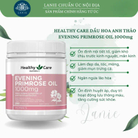 [2027] (HEALTHY CARE) Tinh dầu Hoa Anh Thảo - Evening Primrose Oil 1000mg Healthy Care lọ 200 viên