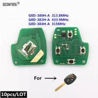 QCONTROL Car Remote Key Electronic Circuit Board for Honda for Accord CR-V HR-V Fit City Jazz Odyssey Shuttle Civic