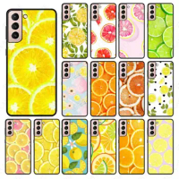 fundas cell LEMON FRUIT Phone Cover coque For samsung galaxy S24 ULTRA S23PLUS S21 S20fe S20ULTRA S21Fe S22PLUS S23ULTRA cases