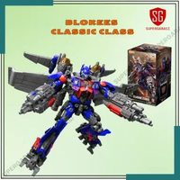 Blokees Transformers Jet Wing Optimus Prime 71187 Action Figure Koleksi Classic Class 21