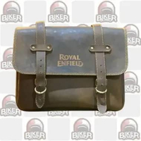 Royal Enfield Sidebag Sadlle Bag Classic Retro Side bag - Tas Samping Motor Clasic LEATHER BROWN OLD
