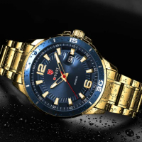 DIVEST Original Men's Watches Casual Fashion Brand Sport Men Watch Luminous Waterproof Stainless Steel Date Relógios Masculinos