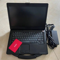MB STAR C3 DIAGNOSE SOFTWARE SSD WITH CF 53 Laptop Toughbook I5 8G Ram Second Hand Auto Diagnostic Pc