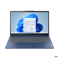 【Lenovo】15.6吋R5輕薄筆電(IdeaPad Slim 3/82XM00Q1TW/R5-5625U/16G/512G/W11/藍)