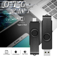 32GB 64GB 128GB OTG Type C USB 3.0 2.0 Flash Drive Mini External Memory Stick for MacBook, Tablet, Samsung Galaxy SmartPhone,