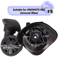 Suitable For HINOMOTO HKS Universal Wheel Replacement Suitcase Smooth Silent Shock Absorbing Wheel Accessories Wheels Casters