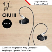 Moondrop Chu 3 / Chu III Single Dynamic Driver In Ear Monitor Earphone IEM BLACK