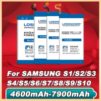 7900mAh Battery For Samsung Galaxy S1 S2 S3 S4 S5 S6 S7 S8 S8+ S9 S9 Plus S10 S10 Lite S10 Plus S10E S20 S20 FE S20 Ultra S21
