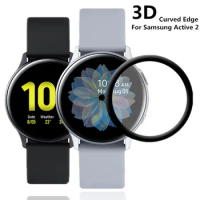 20D Screen Protectors Film Soft For Samsung Galaxy Watch Active 2 40mm 44mm Full Cover Curved Edge Protective Scratch Resistant