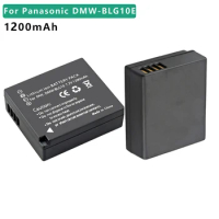 DMW-BLG10 DMW-BLG10E BLG10 BLG10PP BLE9 BLE9E 1200mAh Battery for Panasonic Lumix DMC GF6 GX7 GF3 GF5 ZS100 ZS60 LX100 GX85