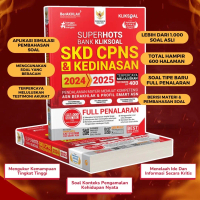 BUKU SUPER HOTS BANK KLIK SOAL SKD 2024-2025