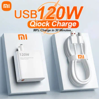 Xiaomi 120W MAX Fast Charging Charger Xiaomi 13 11 12S Ultra Redmi Note 13 Pro 12 Turbo 11 Pro USB Type C 6A Cable Accessories