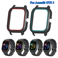 Watch Case For Xiaomi Huami Amazfit GTS 3 Plastic Protective Cover For Amazfit GTS3 Protector Frame Bumper Smart Watch Accessory