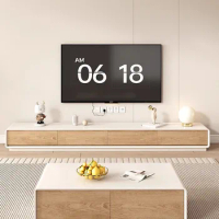 Theater Floor Tv Stand Shelf Shelves Simple Floating Italian Television Modern Tv Stand Solid Wood Moveis Para Casa Furniture