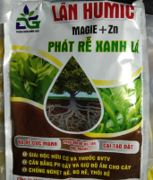 Lân Humic MAGIE + KẼM PHÁT RỄ XANH LÁ (bổ sung magie và kẽm zn) chống bó rễ, giữ độ ẩm, kích thích r