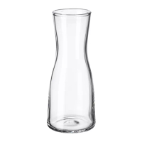 TIDVATTEN 花瓶, 透明玻璃, 14 公分