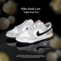 Nike Wmns Dunk Low ESS 女鞋 男鞋 煙灰 白 黑勾 漆皮 Light Iron Ore DQ7576-001