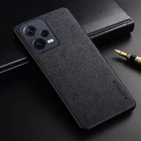 Phone Case for Xiaomi Redmi Note 12 Pro Plus slim premium PU leather coque Business Style Cover for Redmi Note 12 Pro Plus