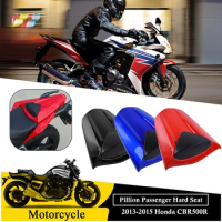 Hot Motorcycle ABS Rear Tail Pillion Passenger Hard Seat Cover Cowl Fairing Set for 2013 2014 2015 Honda CBR500R CBR 500R Hump