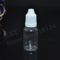 15ml 5000pcs/Lot Plastic Dropper Bottles with Childproof cap for liquid