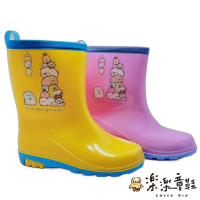 【樂樂童鞋】台灣製角落生物雨鞋(雨鞋 兒童雨鞋 女童鞋 男童鞋 台灣製)